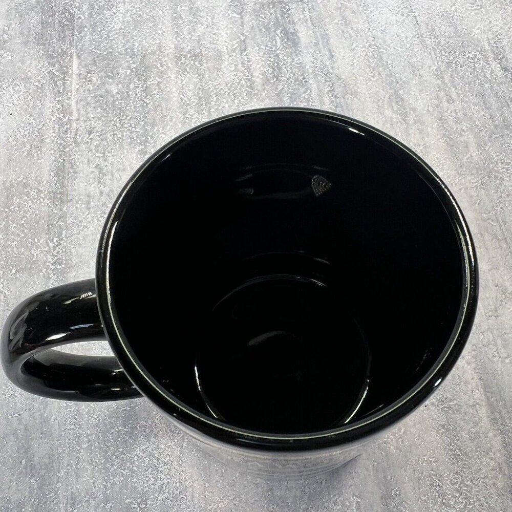 *RARE* Sea World Black and Gold Orcas Coffee Cup Mug Whale Tea - Picture 8 of 10